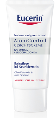 Eucerin AtopiControl GESICHTSCREME 12% Omega