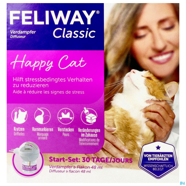 Veterinaerprodukte Feliway Zerstaeuber Set 1st
