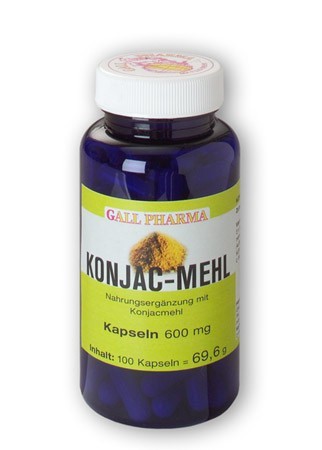 GPH Konjac-Mehl 600mg Kapseln