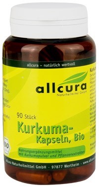 Allcura CURCUMA BIO 600MG KAPSELN