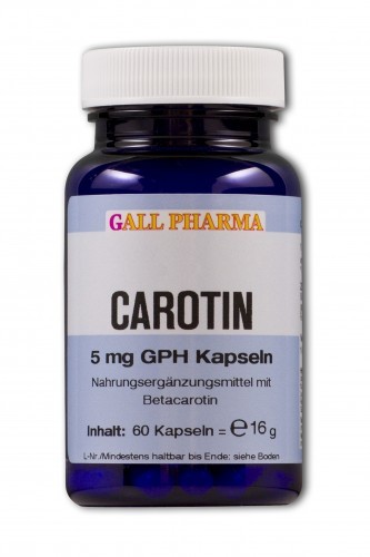 GPH Carotin 5mg Kapseln