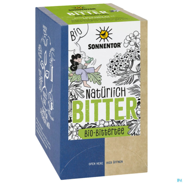 Sonnentor Bio Natuerlich Bitter Bittertee 01288 18st