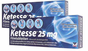 Ketesse Filmtabletten 25mg