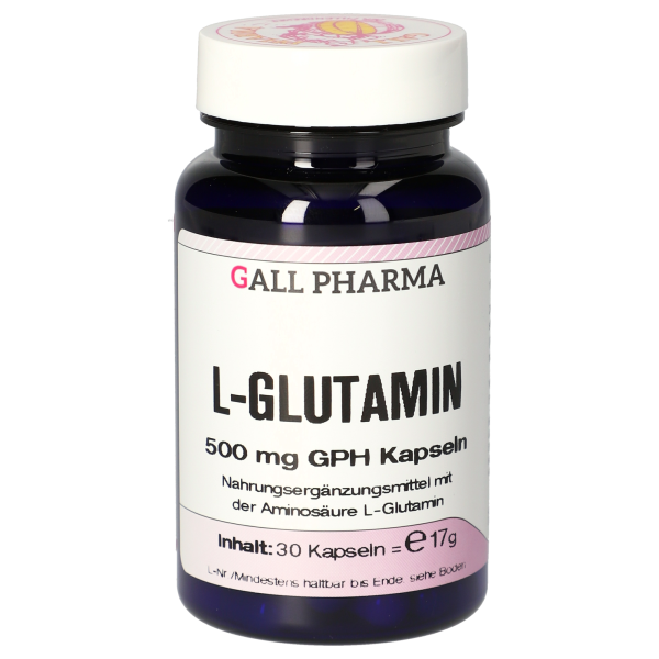 GPH L-Glutamin 500mg Kapseln