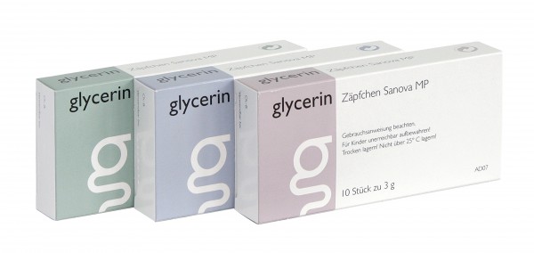 Glycerin Zäpfchen Mp Sanova