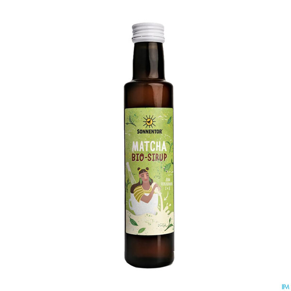 Sonnentor Matcha Sirup Bio 01291 250ml