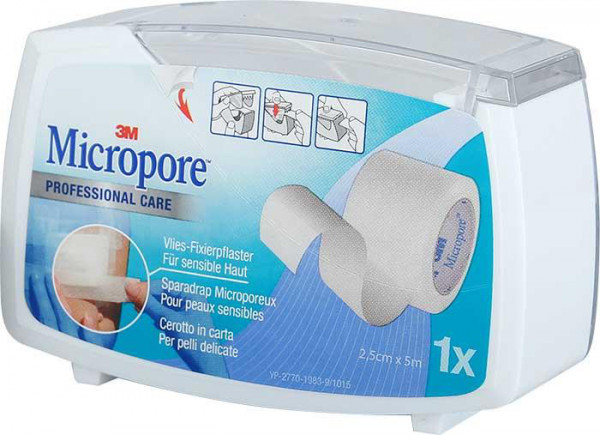 Pflaster Micropore 25mm 1530np-1sd 1st