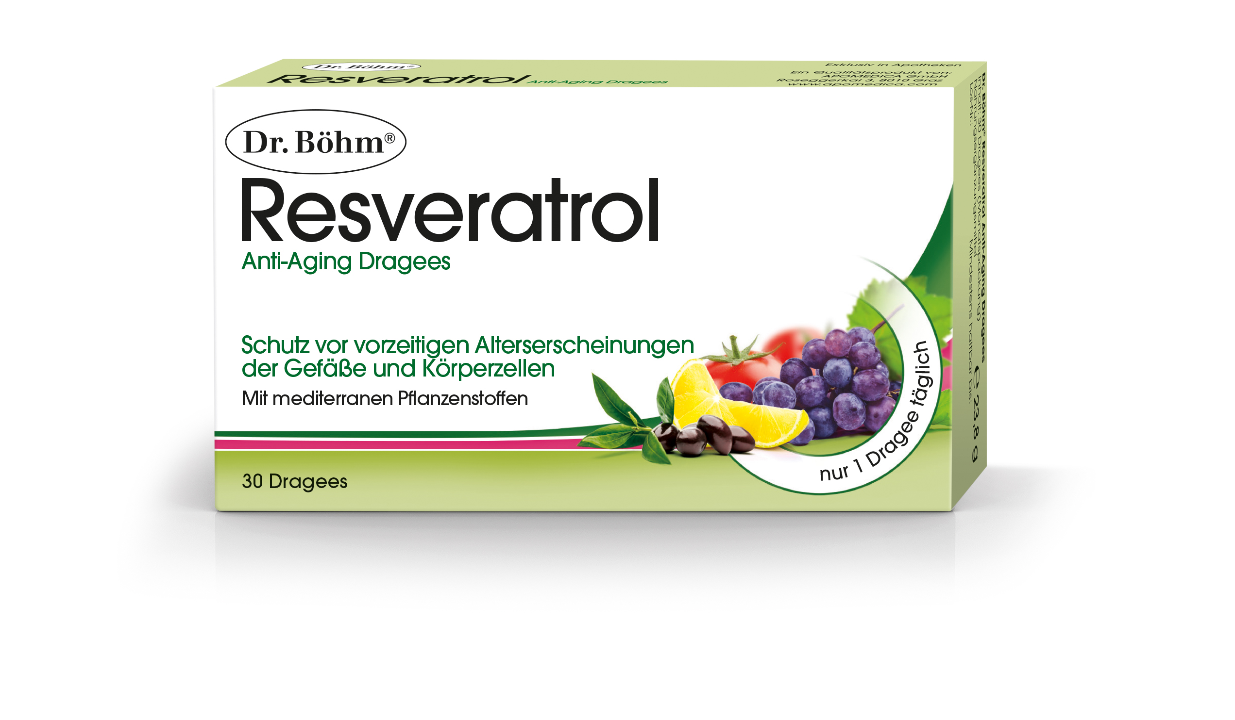 Dr. Böhm Resveratrol Anti Aging Dragees.