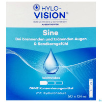 Augentropfen Hylo-vision Sine 0,4ml 60st Augentropfen Hylo-vision Sine 0,4ml 60st
