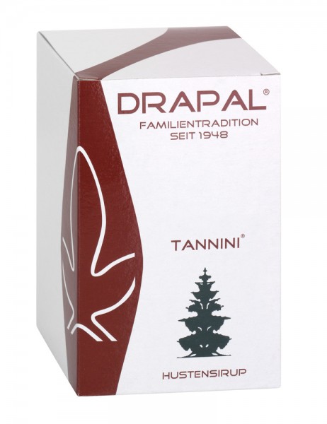 DRAPAL® Tannini Hustensirup Glas mit Faltschachtel