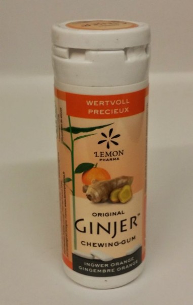 Lemon Pharma	Ginjer BIO-Ingwer Kaugummi