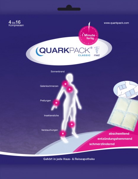 QUARKPACK Topfenkühlkompresse S