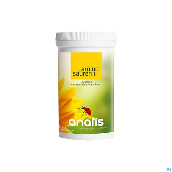 Aminosaeuren I Kapseln Anatis 8 Essentielle +l-glutamin 180st