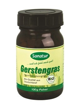 Gersten-Gras Pulver, BIO Sanatur