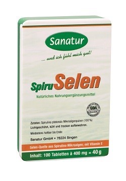 SpiruSelen hefefrei Hau Tabletten Sanatur