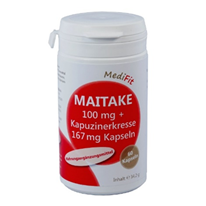 Maitake 100 mg + Kapuzinerkresse 167 mg Kapseln