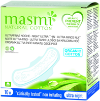 Masmi Organic Care - Bio Monatsbinden Ultra Nacht Masmi Organic Care - Bio Monatsbinden Ultra Nacht