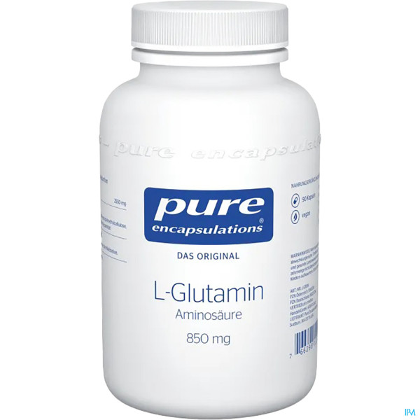 Pure Encapsulations l-glutamin 850mg 90 Kapseln
