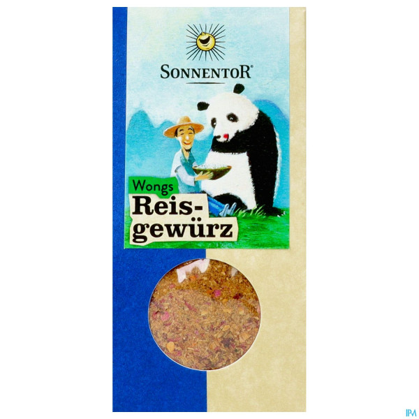 Sonnentor Gewuerzmischung/bio Wongs Reisgewuerz 00759 40g