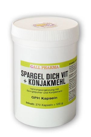 GPH Spargel Dich Vit + Konjak-Mehl Kapseln