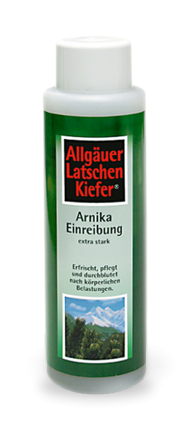 Arnika Einreibung Allgäuer Latschenkiefer extra stark