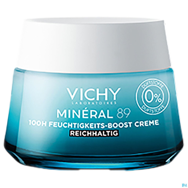 Vichy Mineral 89 Creme Ohne Duftstoffe Reichhaltig 50ml