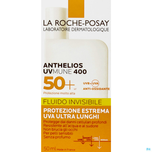La Roche-Posay Anthelios Invisible Fluid UVMune 400 LSF 50+