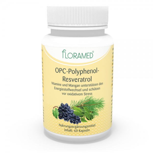 Floramed OPC Polyphenol Resveratrol Kapseln