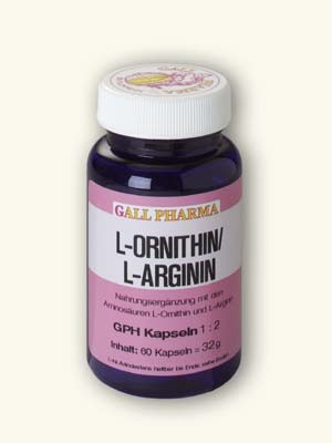 GPH L-Ornithin/L-Arginin 1:2 Kapseln