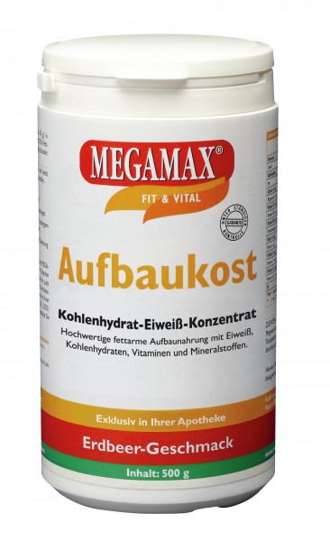 MEGAMAX Aufbaukost Erdbeere