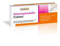Schwangerschafts-Frühtest ratiopharm Schwangerschafts-Frühtest ratiopharm