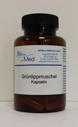 Gruenlippmuschel Kapseln Bioflora Ehrmed