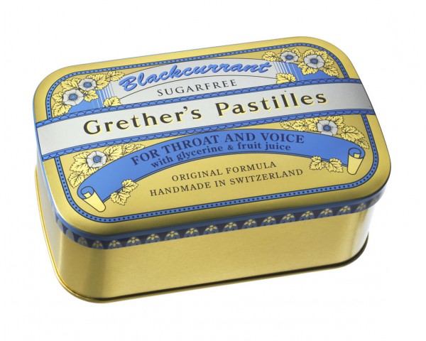 Grethers Pastillen Blackcurrant