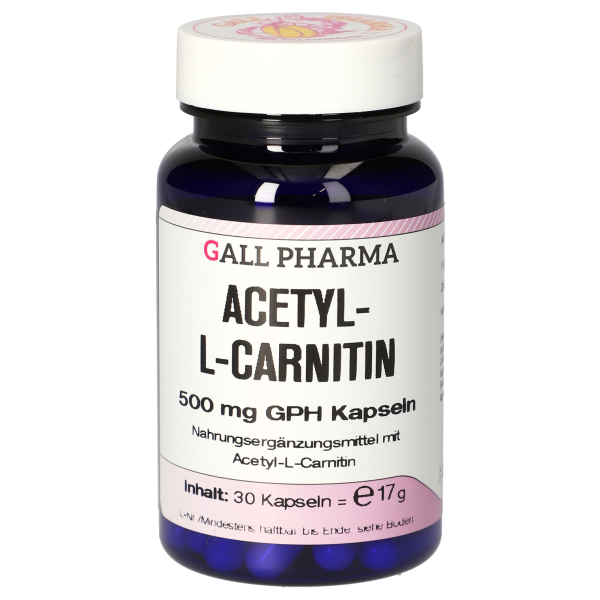 Acetyl-L-Carnitin Kapseln 500mg