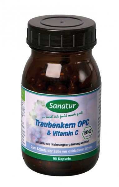 Traubenkern OPC & Vitamin C Sanatur