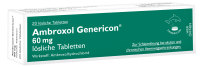Ambroxol Genericon® 60 mg lösliche Tabletten Ambroxol Genericon® 60 mg lösliche Tabletten