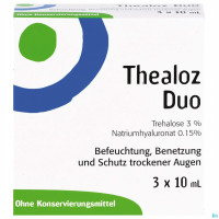 Augentropfen Thealoz/duo Trehalose+hyaluronsaeure Original 3x10m 30ml Augentropfen Thealoz/duo Trehalose+hyaluronsaeure Original 3x10m 30ml