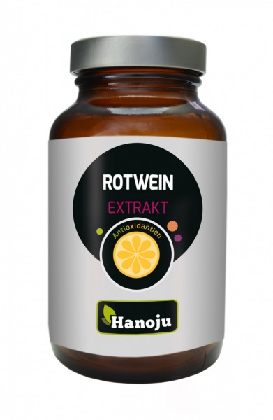 Rotwein Extrakt Kapseln Hanoju