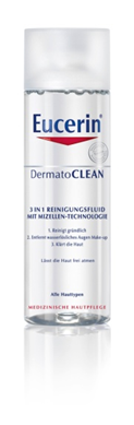 Eucerin DermatoCLEAN 3 in 1 Reinigungsfluid