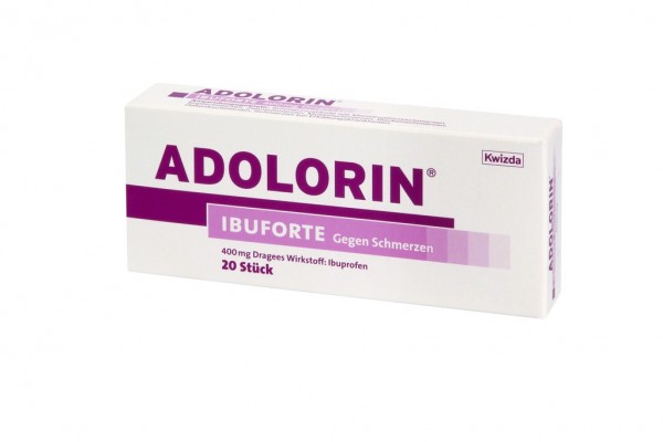 ADOLORIN IBUFORTE 400 mg Dragees