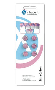 Miradent Mira-2-Ton Plaquetesttabletten 6 Stk.