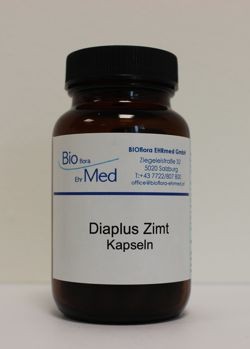 Diaplus Zimt Kapseln Bioflora Ehrmed