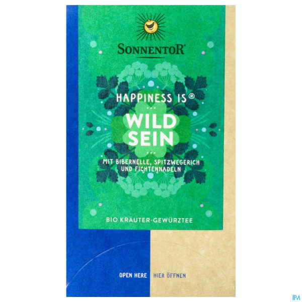 Sonnentor Tee/bio Happiness Is Tee Wild Sein 02581 18st