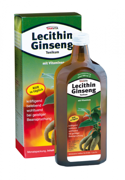 Sanvita Lecithin Ginseng Tonikum