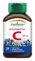 Jamieson Vitamin C 500 mg wilde Heidelbeeren 120 Tbl. Jamieson Vitamin C 500 mg wilde Heidelbeeren 120 Tbl.