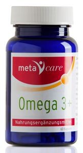 Metacare Omega 3+ 60 Kapseln