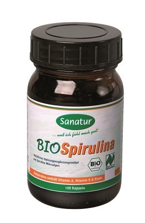 BioSpirulina Kapseln, BIO Sanatur