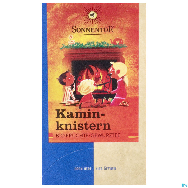 Sonnentor Fruechte-/gewuerz Tee Kaminknistern Bio 02304 18st