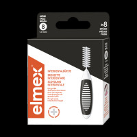 elmex® Interdentalbürsten Schwarz Größe 8 elmex® Interdentalbürsten Schwarz Größe 8