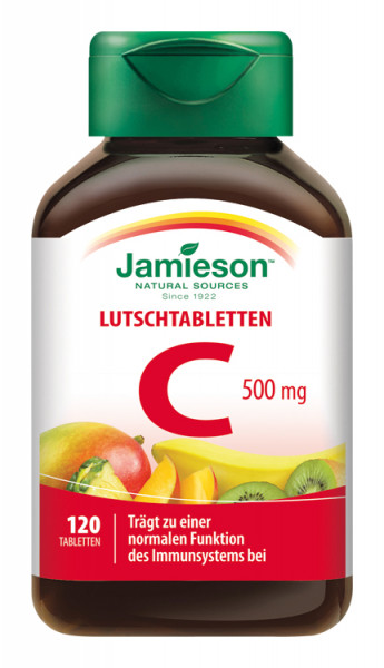 Jamieson Vitamin C 500 mg Tropische Früchte 120 Tbl.